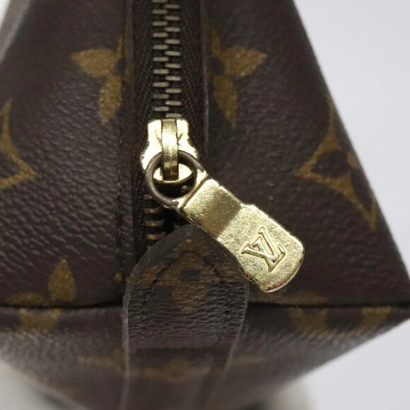 LOUIS VUITTON Monogram Trousse Demi Ronde Cosmetic Pouch - Picture 7 of 15